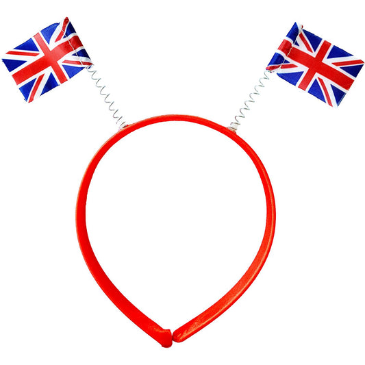 Patriotic British Flags Headbopper FSC