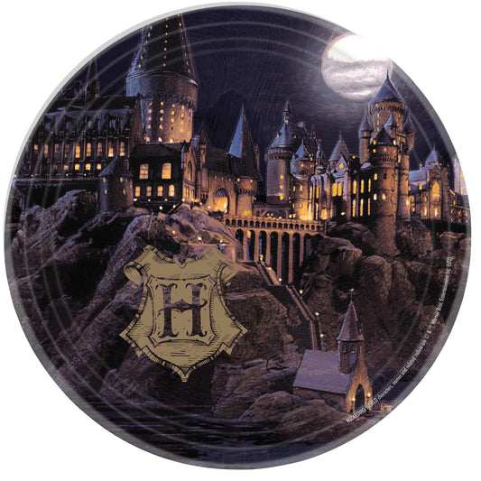 Harry Potter 23cm Round Paper Plates FSC