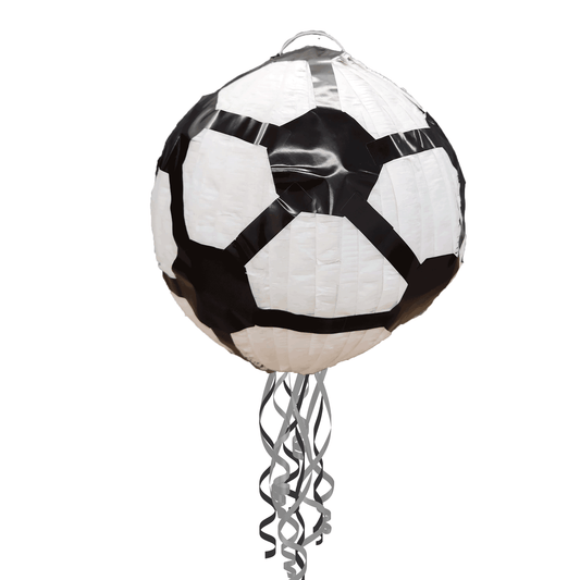 Soccer Ball 3D Shape Pull String Pinata FSC