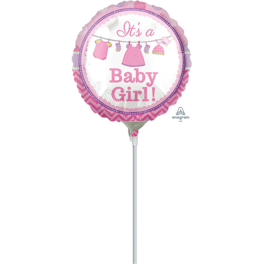 10cm Shower With Love It's a Baby Girl A10