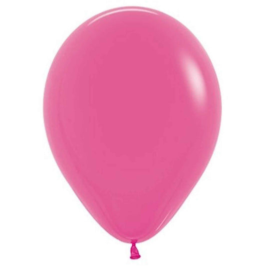 Sempertex 12cm Fashion Fuchsia Latex Balloons 012, 50PK