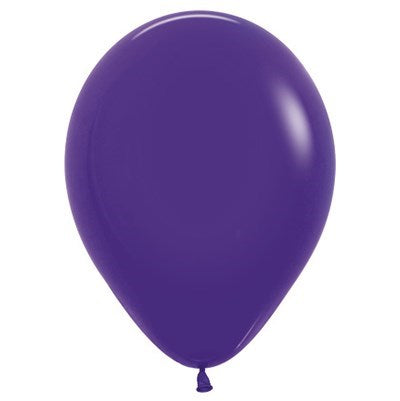 Sempertex 12cm Fashion Purple Violet Latex Balloons 051, 50PK
