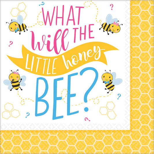 What Will it Bee? Lunch Napkins