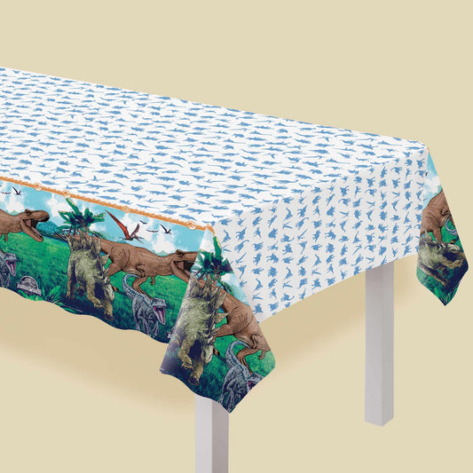 Jurassic Into The Wild Paper Tablecover