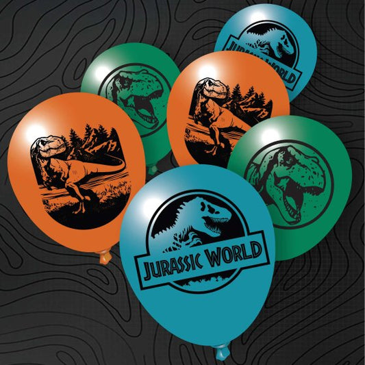 Jurassic Into The Wild 30cm Latex Balloons
