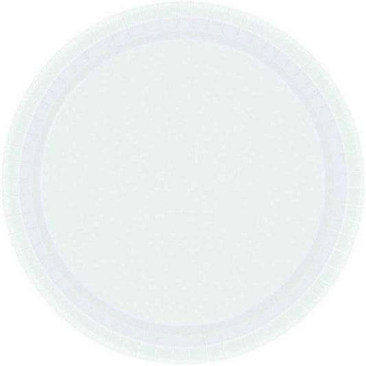 Paper Plates 17cm Round 20CT FSC - Frosty White NPC