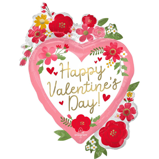 SuperShape XL Happy Valentine's Day Floral P35