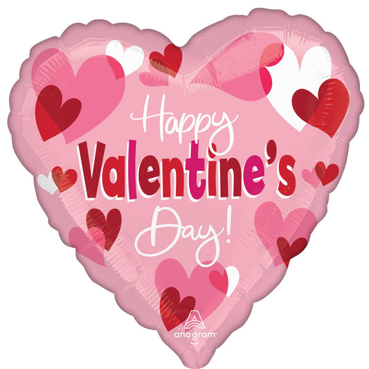 45cm Standard HX Happy Valentine's Day Playful Hearts S40