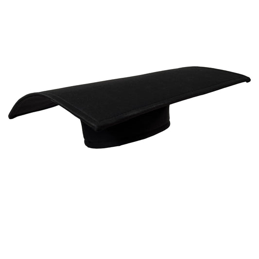 Graduation Black Fabric Mortarboard Hat
