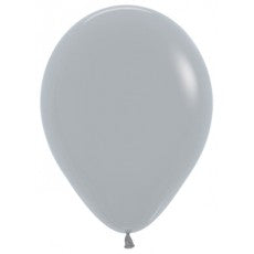 Sempertex 12cm Fashion Grey Latex Balloons 081, 50PK