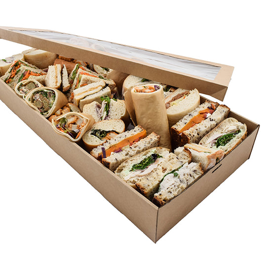 Large Catering Tray with Lid - Pack of 10