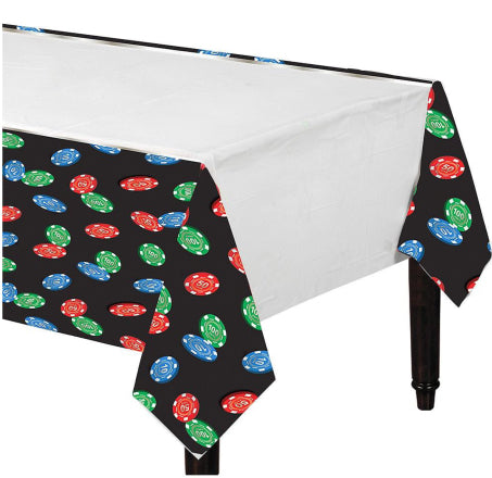 Roll The Dice Casino Plastic Tablecover