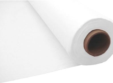 Plastic Table Roll-Frosty White