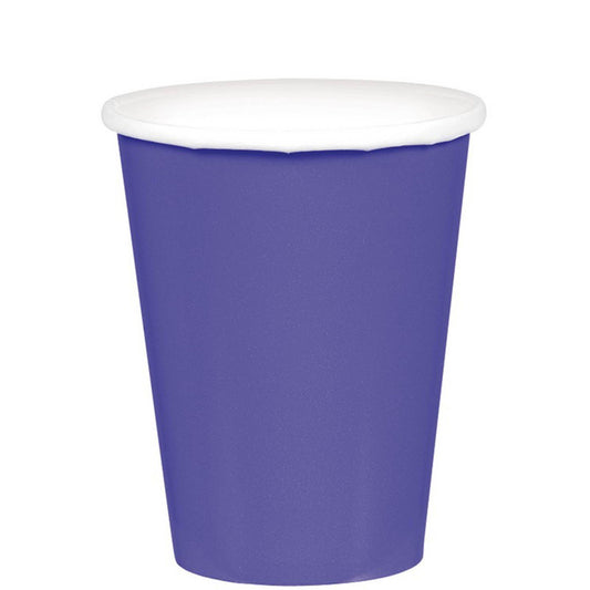 354ml Paper Cups FSC 20 Pack- New Purple HC