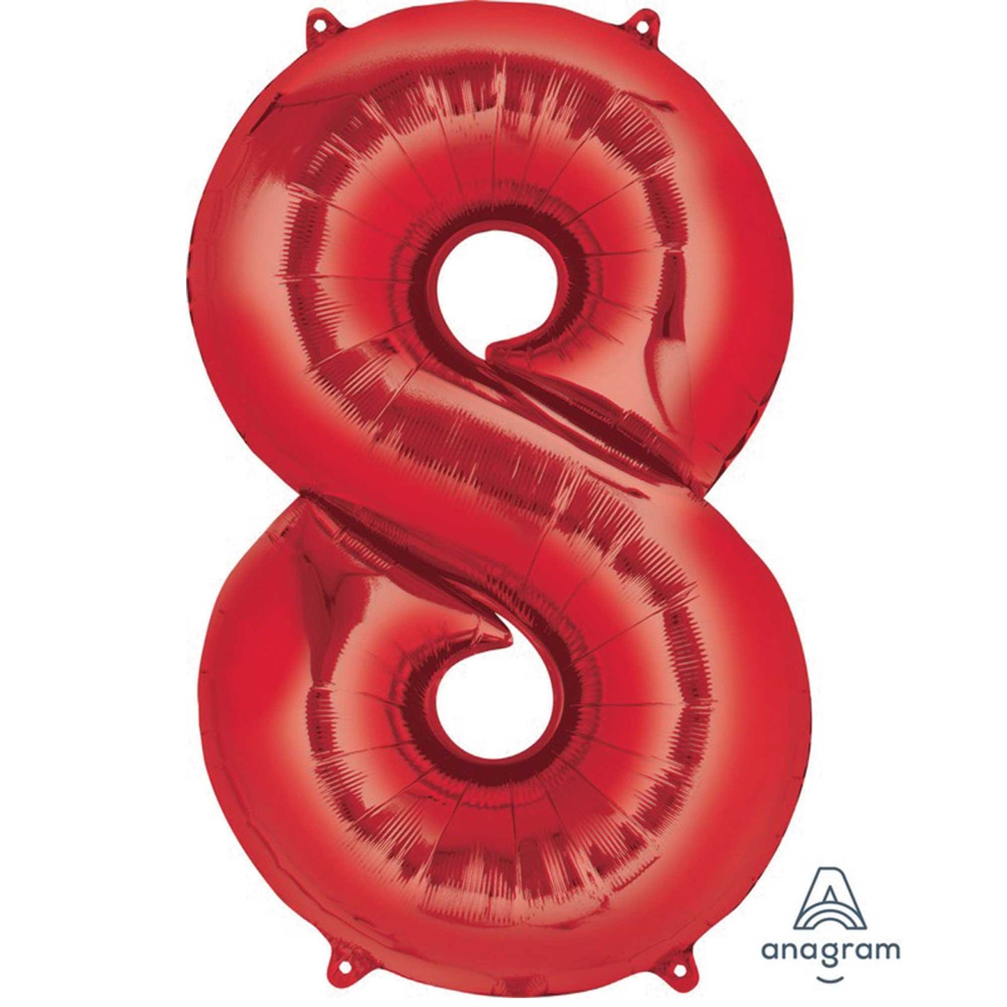 SuperShape Red Numeral 8.  L34