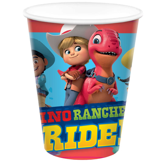 Dino Ranch 9oz / 266ml Paper Cups FSC