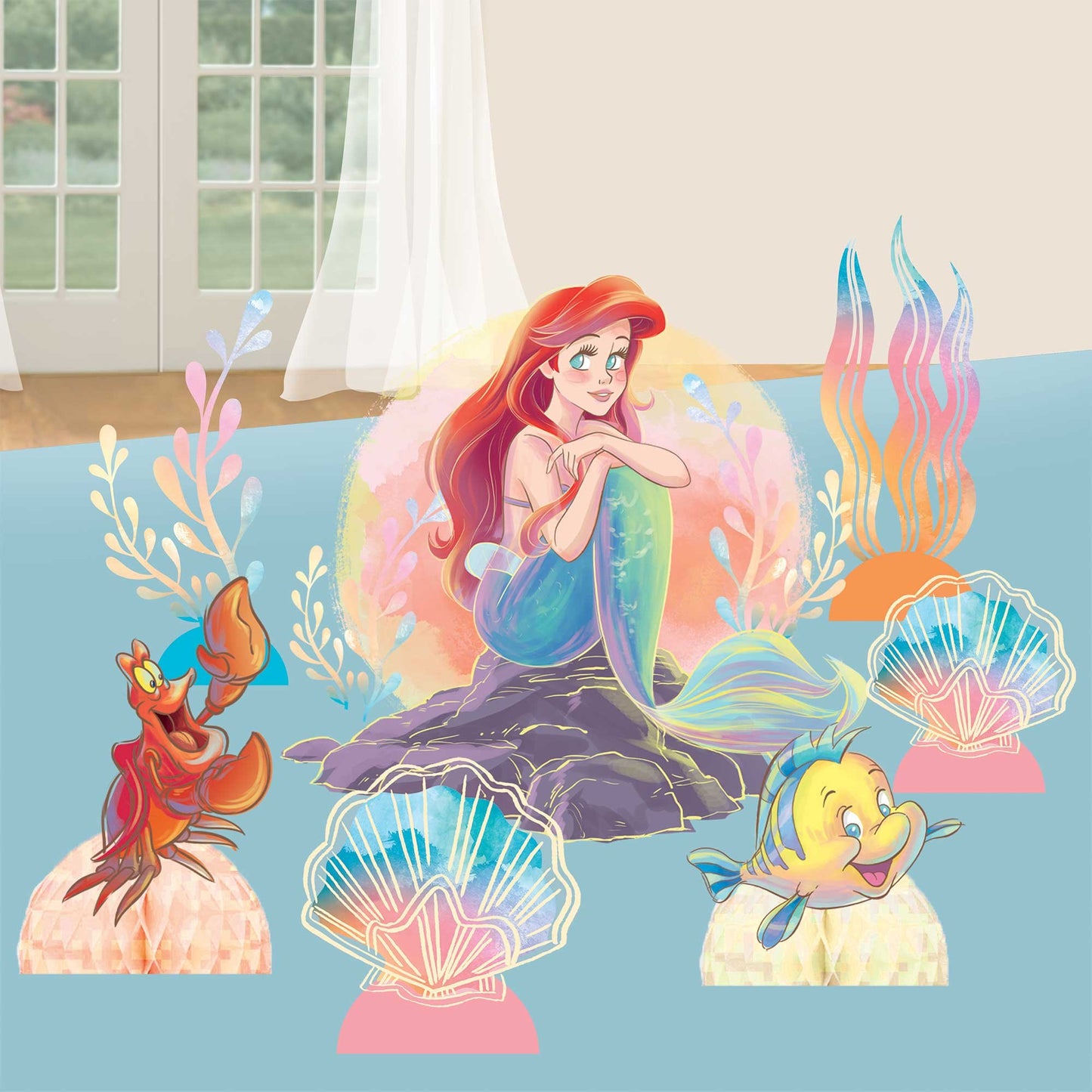 The Little Mermaid Table Decorating Kit FSC