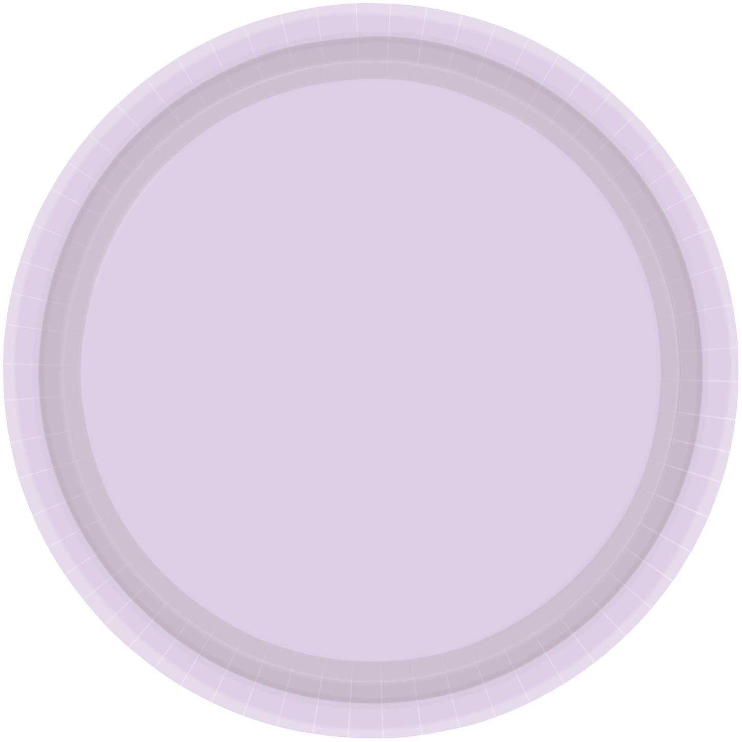 Paper Plates 17cm Round 20CT FSC - Pastel Lilac NPC