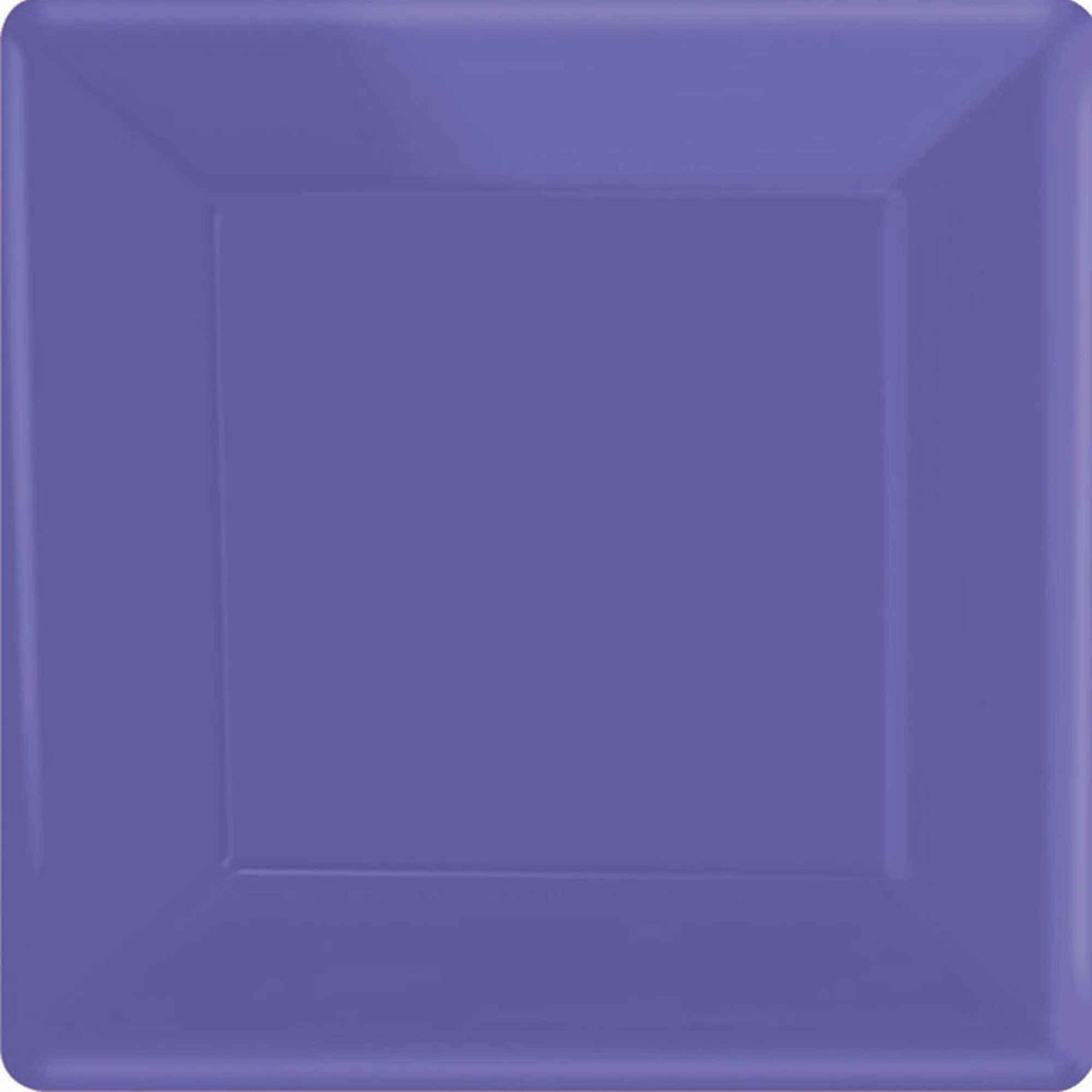 Paper Plates 17cm Square 20CT FSC - New Purple NPC