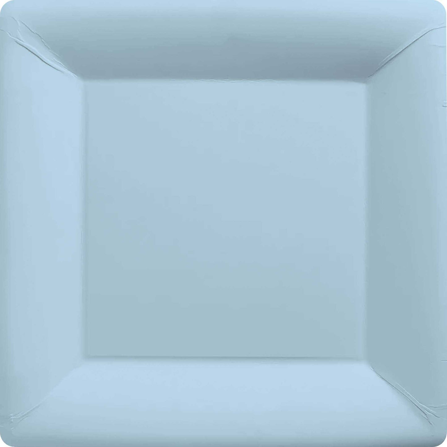 Paper Plates 17cm Square 20CT FSC - Pastel Blue NPC