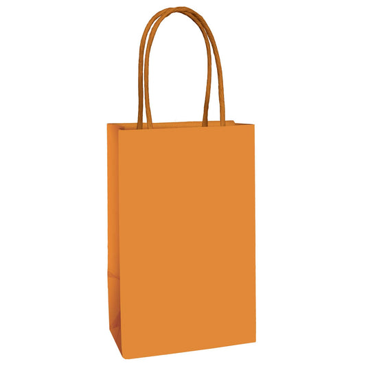 Paper Kraft Bag FSC Pumpkin Orange