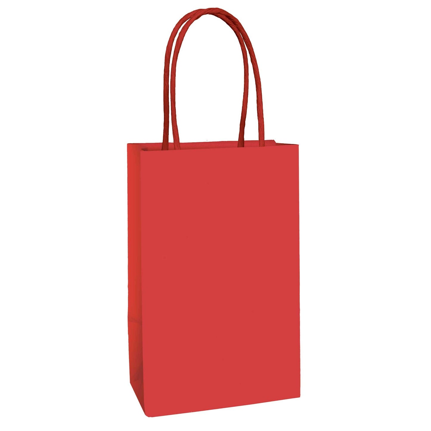Paper Kraft Bag FSC Apple Red