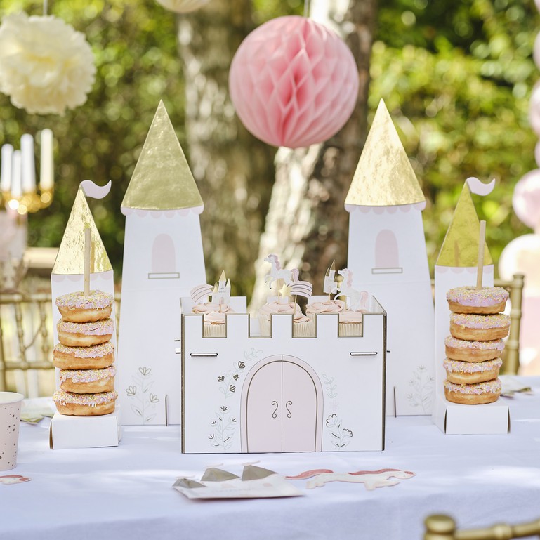 Princess Party Castle Treat Cake Stand FSC