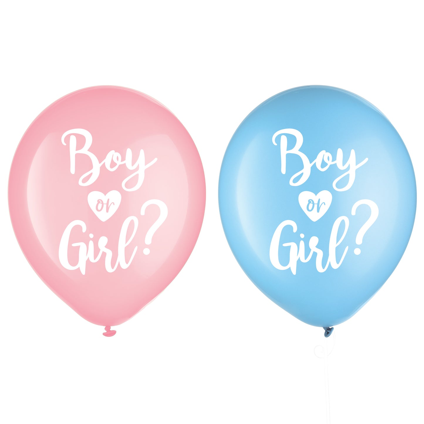 The Big Reveal 30cm Latex Balloons Boy or Girl?
