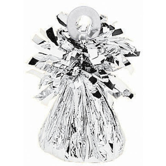Small Foil Balloon Weight - Silver