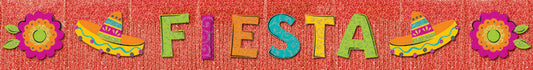 Fiesta Glitter Fringe Banner