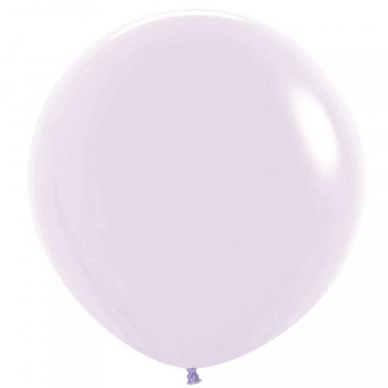 Sempertex 60cm Pastel Matte Lilac Latex Balloons 650, 3PK