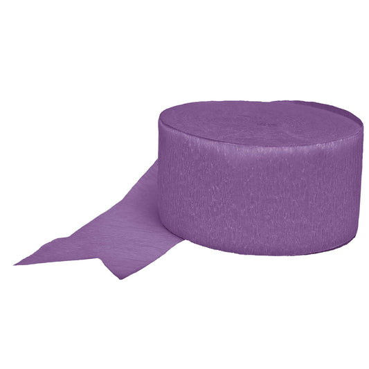 Crepe Streamer - Purple