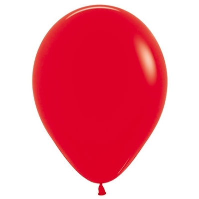 Sempertex 12cm Fashion Red Latex Balloons 015, 50PK