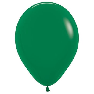 Sempertex 12cm Fashion Forest Green Latex Balloons 032, 50PK