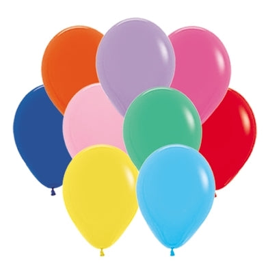 Sempertex 12cm Fashion Assorted Latex Balloons, 50PK