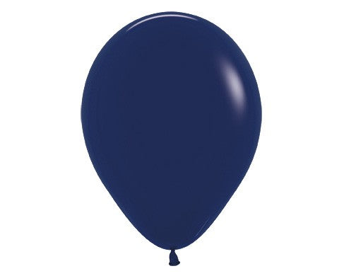Sempertex 30cm Fashion Navy Blue Latex Balloons 044, 25PK