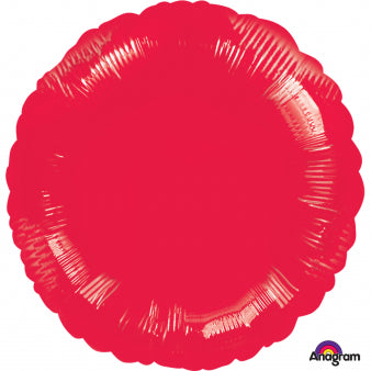 45cm Standard Circle HX Metallic Red S15