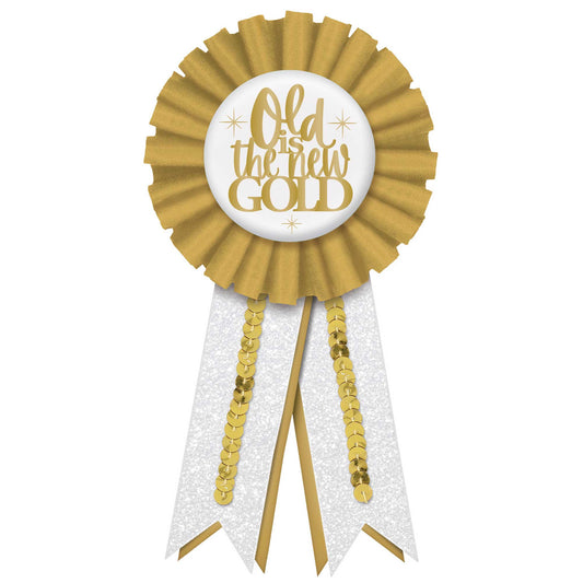 Over The Hill Golden Age Award Ribbon