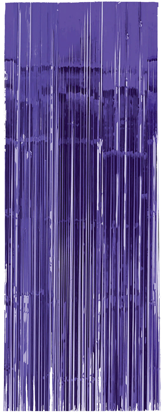 Door Curtain Metallic - New Purple