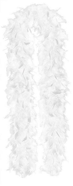 Feather Boa - White