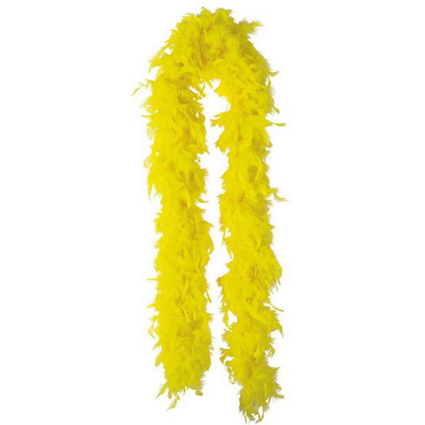 Feather Boa - Yellow
