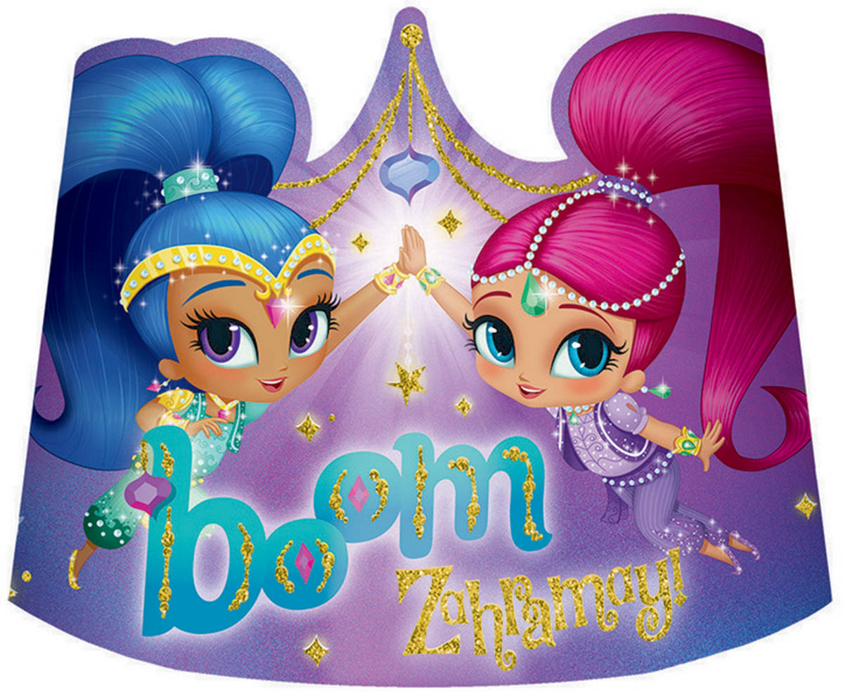 Shimmer and Shine Tiaras Paper