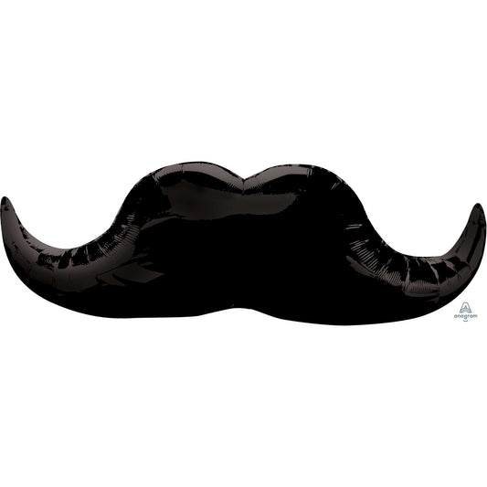 SuperShape Black Moustache P30