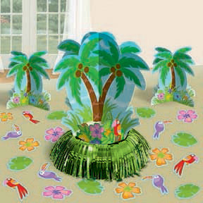 Palm Tree Table Decorations Kit