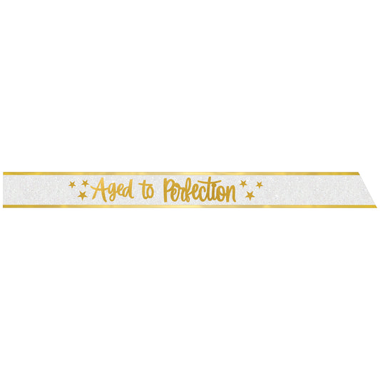 Over The Hill Golden Age Sash Glittered