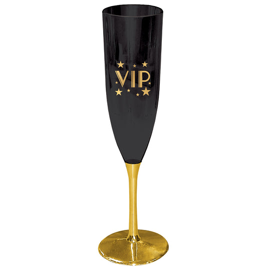 Glitz & Glam VIP Plastic Champagne Glasses