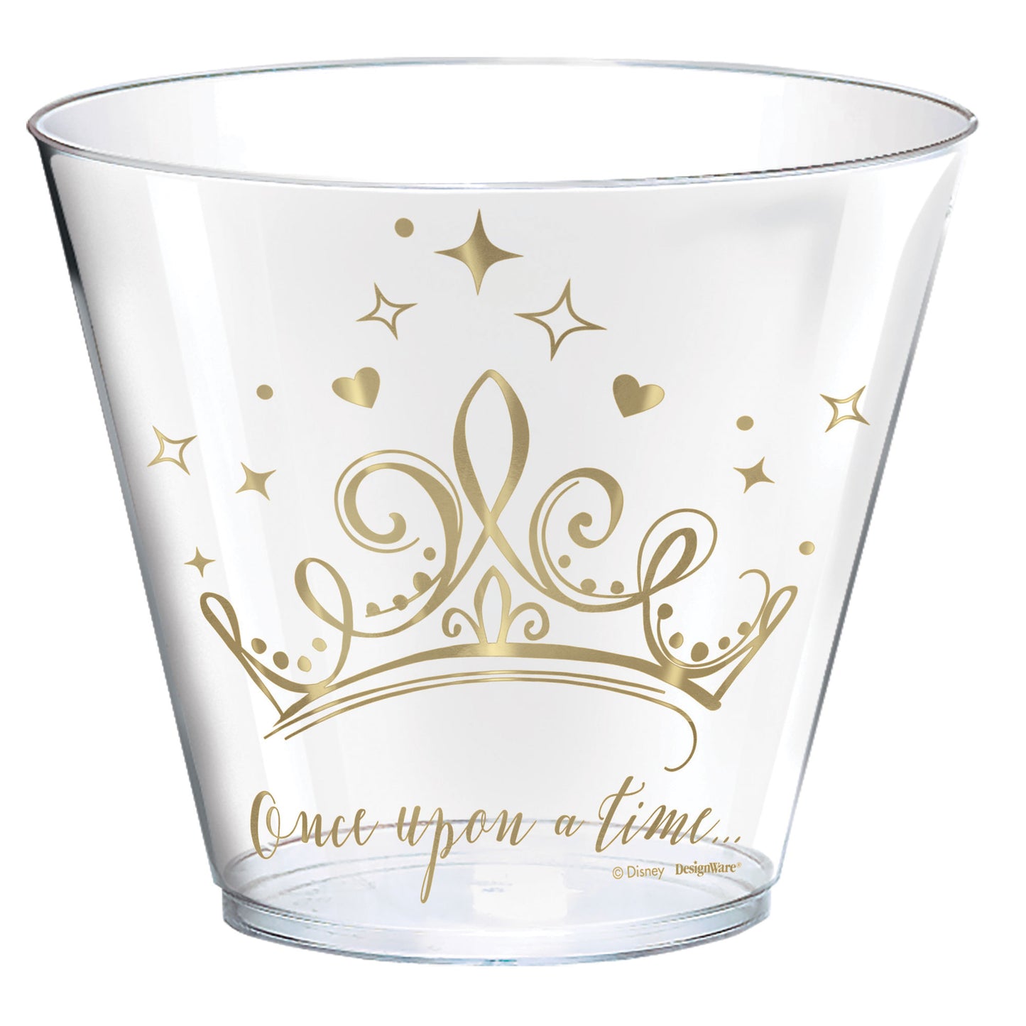 Disney Princess Once Upon A Time Plastic Tumblers Hot Stamped