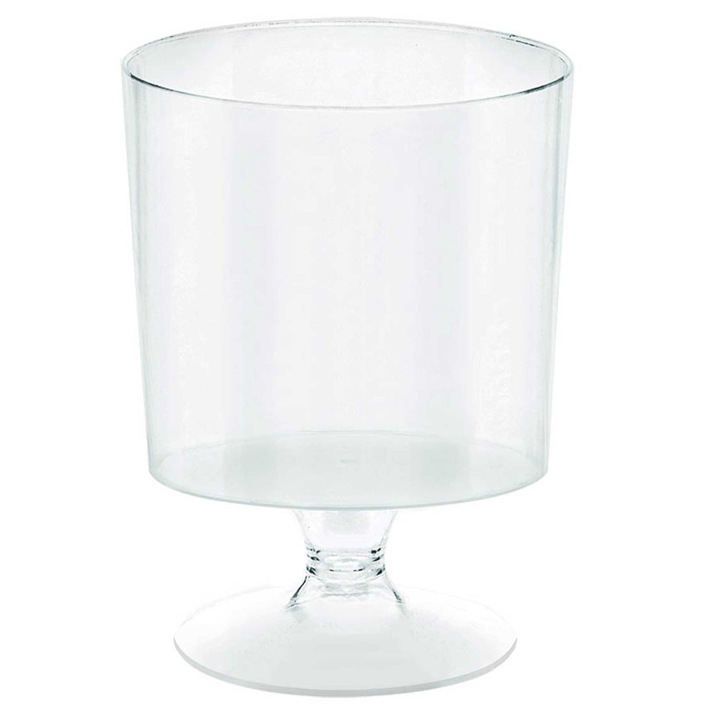 Mini Catering Pedestal Cups Clear Plastic 5oz/ 147ml