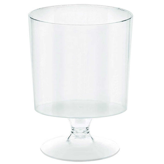 Mini Catering Pedestal Cups Clear Plastic 5oz/ 147ml