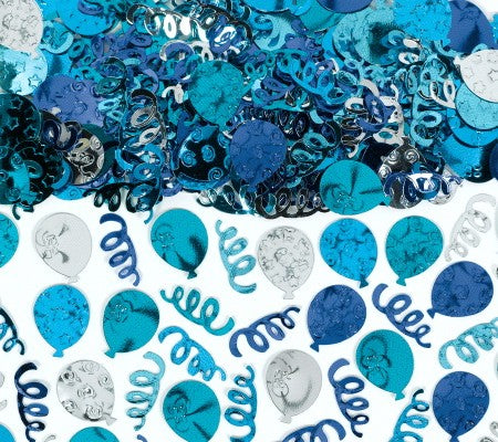 Party Balloons Confetti 70g -Blue